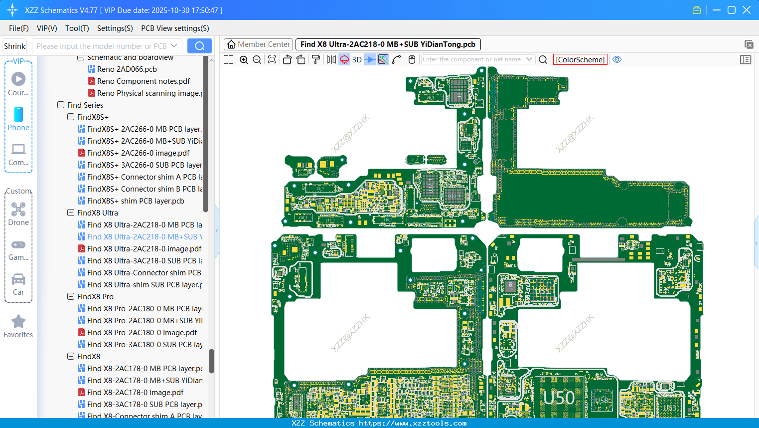 OPPO Find X8 Ultra-2AC218-0 MB+SUB bitmap